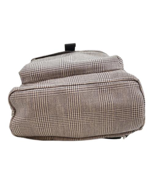 A.P.C.（アーペーセー）A.P.C. (アーペーセー) チェック柄バックパック グレーの古着・服飾アイテム