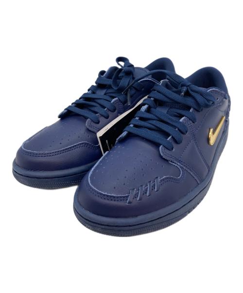 NIKE（ナイキ）NIKE (ナイキ) ウィメンズ エアジョーダン 1 ロー ネイビー サイズ:24.5の古着・服飾アイテム