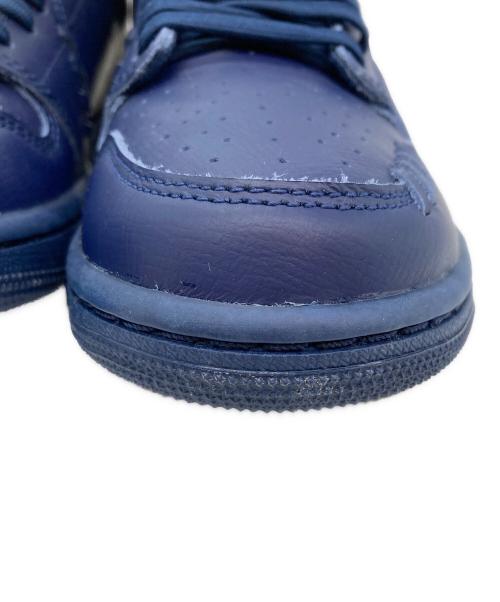 NIKE（ナイキ）NIKE (ナイキ) ウィメンズ エアジョーダン 1 ロー ネイビー サイズ:24.5の古着・服飾アイテム