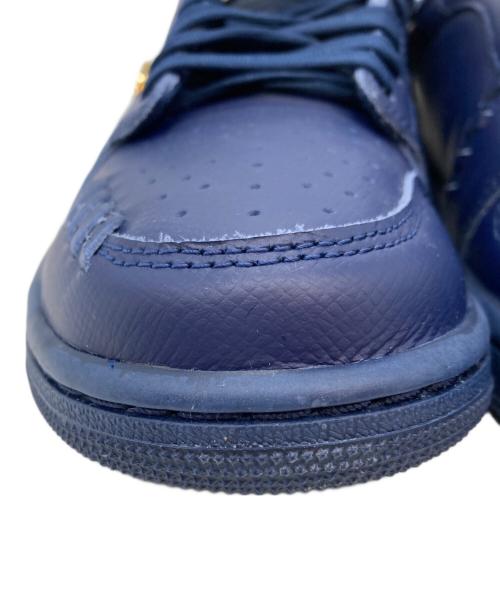 NIKE（ナイキ）NIKE (ナイキ) ウィメンズ エアジョーダン 1 ロー ネイビー サイズ:24.5の古着・服飾アイテム