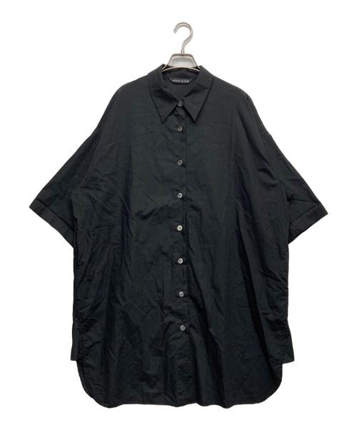 mizuiro-ind（ミズイロインド）mizuiro-ind (ミズイロインド) シャツワンピース ブラック サイズ:FREEの古着・服飾アイテム
