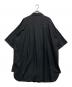 mizuiro-ind (ミズイロインド) シャツワンピース ブラック サイズ:FREE：6000円