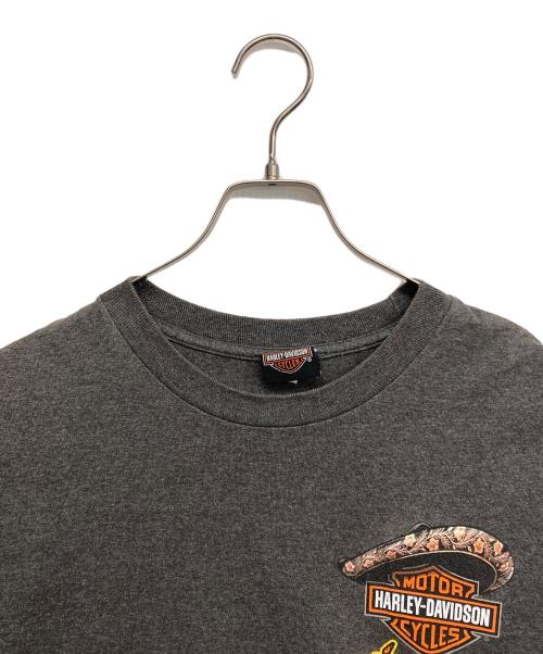 HARLEY-DAVIDSON（ハーレーダビッドソン）HARLEY-DAVIDSON (ハーレーダビッドソン) Tシャツ グレー サイズ:Lの古着・服飾アイテム