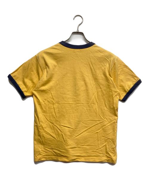 McCOY'S（マッコイズ）McCoy's (マッコイズ) リンガーTシャツ イエロー サイズ:40の古着・服飾アイテム