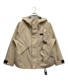 WILD THINGS×Adam et Rope（ワイルドシングス×アダム エ ロペ）の古着「別注TOOLSTRAP DENALI JACKET」｜ベージュ