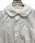 TAO COMME des GARCONS (タオ コムデギャルソン) ポリエステル ステッチワーク ベルテッド コート ホワイト サイズ:S：18000円