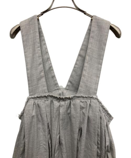 COMME des GARCONS GIRL（コムデギャルソンガール）COMME des GARCONS GIRL (コムデギャルソンガール) サロペットスカート グレー サイズ:Sの古着・服飾アイテム