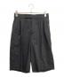 MOGA（モガ）の古着「コラボドライリネンストレッチショートパンツ」｜ブラック