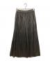 feerique (フィーリック) ブライトトリコットプリーツスカート ブラウン サイズ:2：6000円