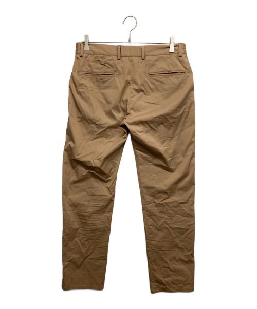 giab's ARCHIVIO（ジャブス アルキヴィオ）giab's ARCHIVIO (ジャブス アルキヴィオ) センタープレスパンツ ベージュ サイズ:48の古着・服飾アイテム