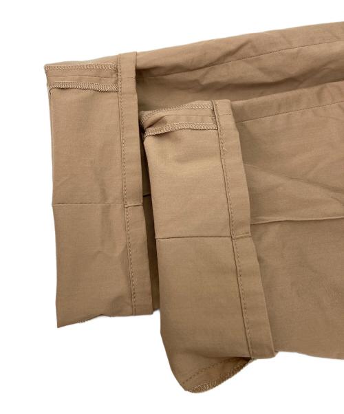 giab's ARCHIVIO（ジャブス アルキヴィオ）giab's ARCHIVIO (ジャブス アルキヴィオ) センタープレスパンツ ベージュ サイズ:48の古着・服飾アイテム