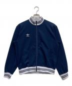 adidasアディダス）の古着「トラックジャケット」｜ネイビー