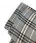 中古・古着 BURBERRY BLUE LABEL (バーバリー ブルー レーベル) チェックカットソー グレー サイズ:M：5000円