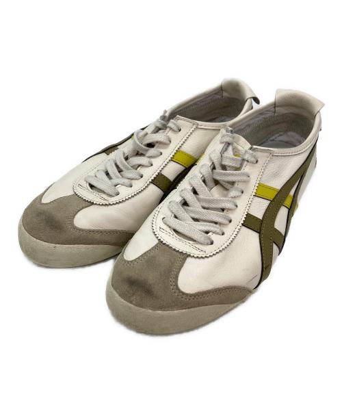 Onitsuka Tiger（オニツカタイガー）Onitsuka Tiger (オニツカタイガー) MEXICO 66 イエロー×ベージュ サイズ:25.5の古着・服飾アイテム