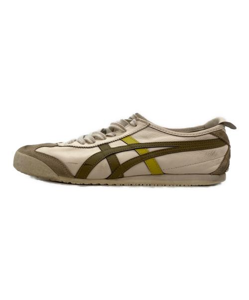 Onitsuka Tiger（オニツカタイガー）Onitsuka Tiger (オニツカタイガー) MEXICO 66 イエロー×ベージュ サイズ:25.5の古着・服飾アイテム