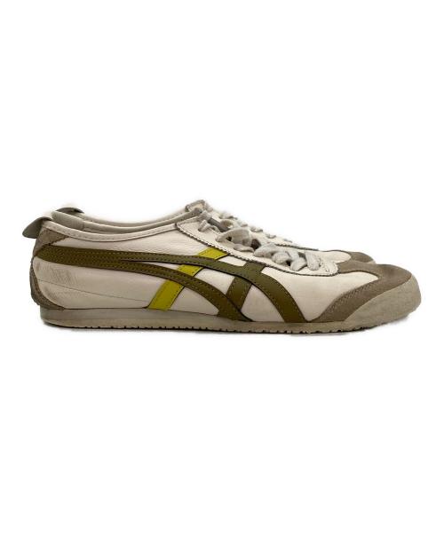 Onitsuka Tiger（オニツカタイガー）Onitsuka Tiger (オニツカタイガー) MEXICO 66 イエロー×ベージュ サイズ:25.5の古着・服飾アイテム