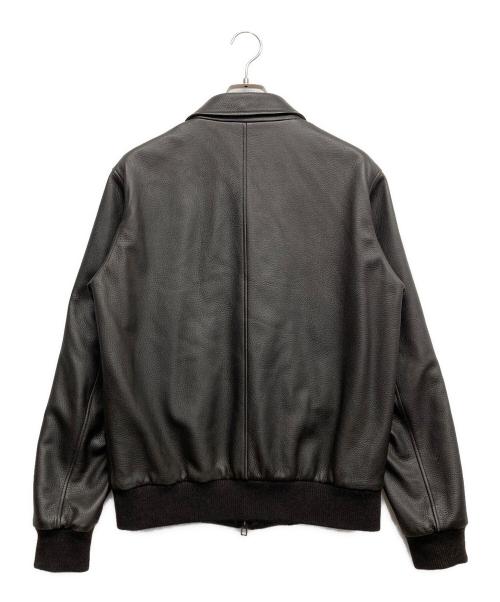 LORO PIANA（ロロピアーナ）LORO PIANA (ロロピアーナ) レザージャケット ブラウン サイズ:Sの古着・服飾アイテム
