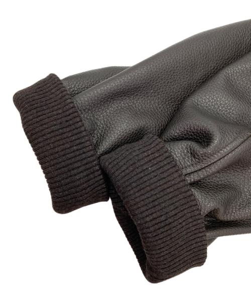 LORO PIANA（ロロピアーナ）LORO PIANA (ロロピアーナ) レザージャケット ブラウン サイズ:Sの古着・服飾アイテム