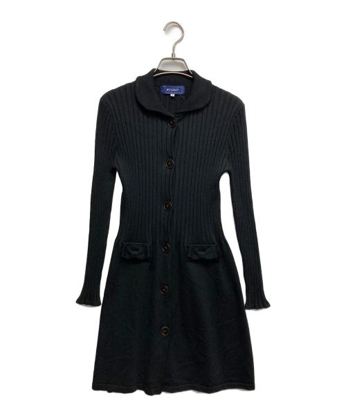 M'S GRACY（エムズグレイシー）M'S GRACY (エムズグレイシー) ロングカーディガン ブラック サイズ:40の古着・服飾アイテム