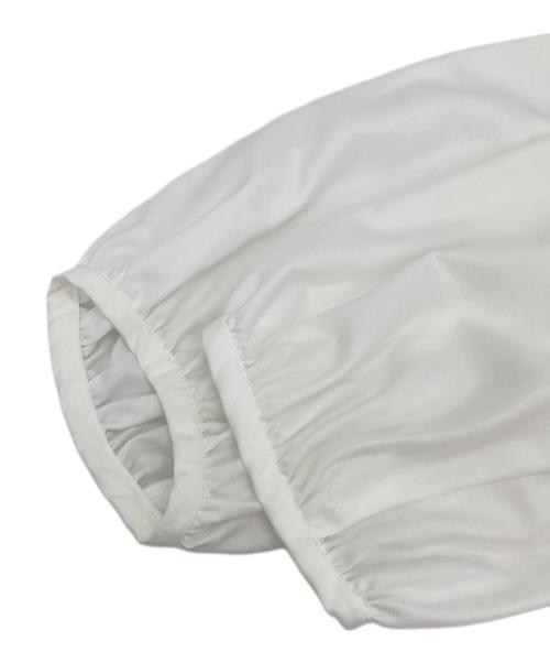 M'S GRACY（エムズグレイシー）M'S GRACY (エムズグレイシー) スタンドカラーブラウス ホワイト サイズ:40の古着・服飾アイテム