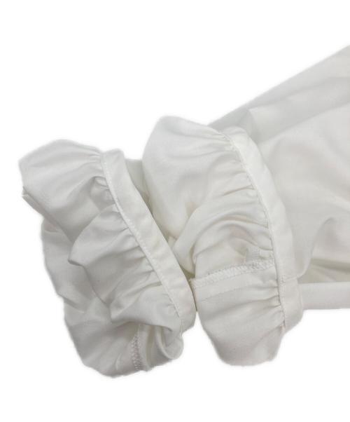 M'S GRACY（エムズグレイシー）M'S GRACY (エムズグレイシー) スタンドカラーブラウス ホワイト サイズ:40の古着・服飾アイテム