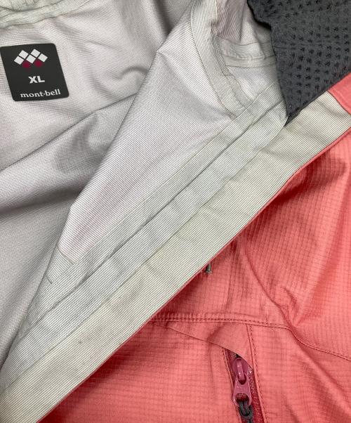 mont-bell（モンベル）mont-bell (モンベル) レインダンサー ジャケット ピンク サイズ:XLの古着・服飾アイテム