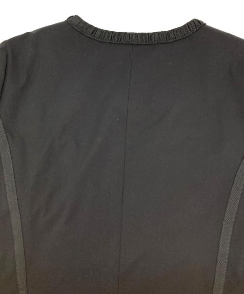 TO BE CHIC（トゥービーシック）TO BE CHIC (トゥービーシック) 中綿Wジップビジューコート ブラック サイズ:42の古着・服飾アイテム