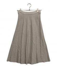 TO BE CHIC（トゥービーシック）の古着「ニットスカート」｜ベージュ