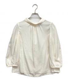 M'S GRACY（エムズグレイシー）の古着「長袖ブラウス」｜ホワイト