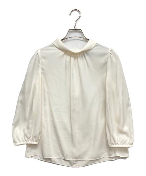 M'S GRACY（エムズグレイシー）M'S GRACY (エムズグレイシー) 長袖ブラウス ホワイト サイズ:40の古着・服飾アイテム