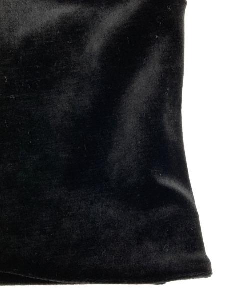 VELOUR NOIR by FOXEY NEWYORK（ベロア ノワール by フォクシー ニューヨーク）VELOUR NOIR by FOXEY NEWYORK (ベロア ノワール by フォクシー ニューヨーク) ベロアボレロ ブラック サイズ:42の古着・服飾アイテム