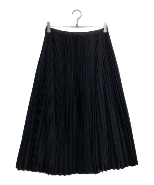 TO BE CHIC（トゥービーシック）TO BE CHIC (トゥービーシック) プリーツスカート ブラック サイズ:42の古着・服飾アイテム