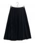 TO BE CHIC (トゥービーシック) プリーツスカート ブラック サイズ:42：7000円