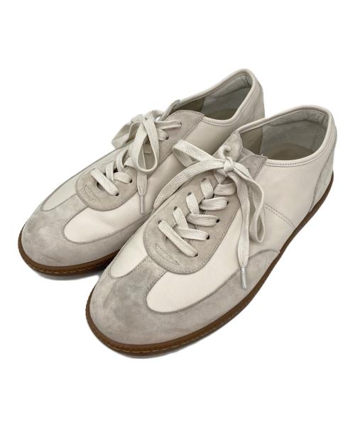 MARGARET HOWELL idea（マーガレット ハウエル アイディア）MARGARET HOWELL idea (マーガレット ハウエル アイディア) ローカットスニーカー ベージュ サイズ:25 1/2の古着・服飾アイテム