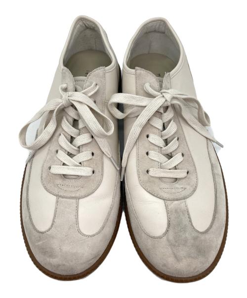 MARGARET HOWELL idea（マーガレット ハウエル アイディア）MARGARET HOWELL idea (マーガレット ハウエル アイディア) ローカットスニーカー ベージュ サイズ:25 1/2の古着・服飾アイテム