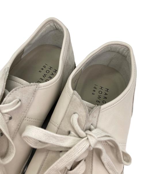 MARGARET HOWELL idea（マーガレット ハウエル アイディア）MARGARET HOWELL idea (マーガレット ハウエル アイディア) ローカットスニーカー ベージュ サイズ:25 1/2の古着・服飾アイテム