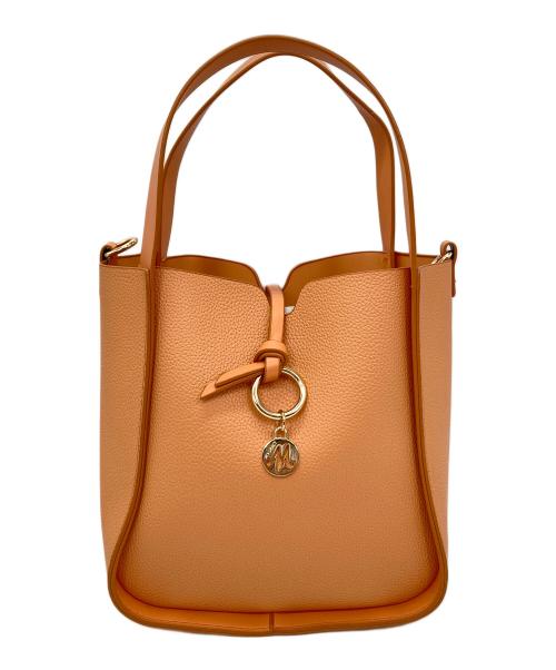 M'S GRACY（エムズグレイシー）M'S GRACY (エムズグレイシー) 2WAYバッグ オレンジの古着・服飾アイテム