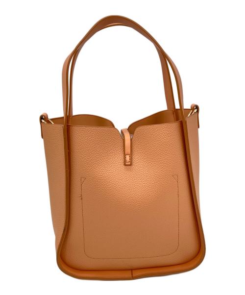 M'S GRACY（エムズグレイシー）M'S GRACY (エムズグレイシー) 2WAYバッグ オレンジの古着・服飾アイテム