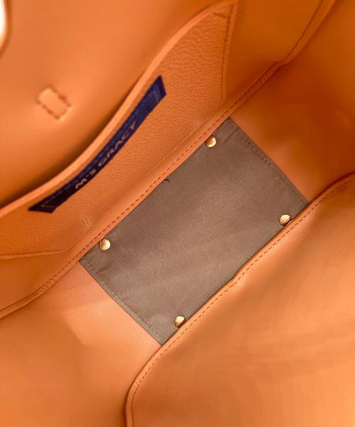 M'S GRACY（エムズグレイシー）M'S GRACY (エムズグレイシー) 2WAYバッグ オレンジの古着・服飾アイテム