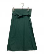 BACCAバッカ）の古着「巻きスカート」｜グリーン