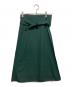 BACCA（バッカ）の古着「巻きスカート」｜グリーン