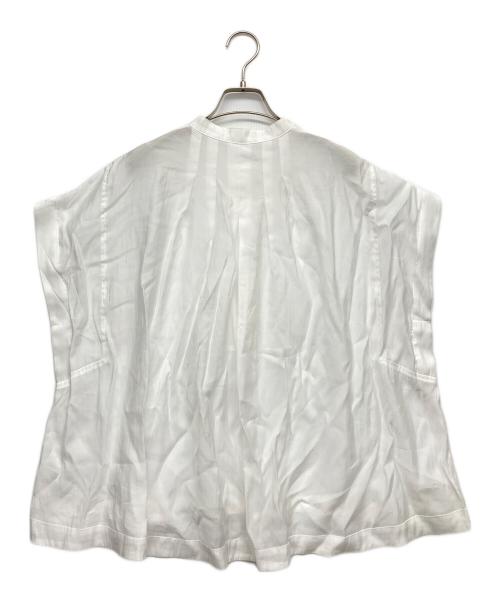 luay（ルアイ）luay (ルアイ) パール釦フレンチブラウス ホワイト サイズ:Fの古着・服飾アイテム