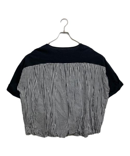 BEARDSLEY（ビアズリー）BEARDSLEY (ビアズリー) うしろぷっくりカットソー ブラック サイズ:Fの古着・服飾アイテム