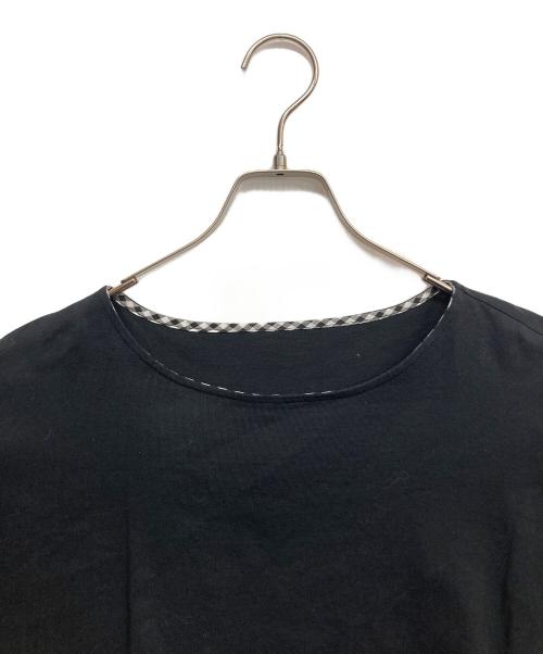 BEARDSLEY（ビアズリー）BEARDSLEY (ビアズリー) うしろぷっくりカットソー ブラック サイズ:Fの古着・服飾アイテム