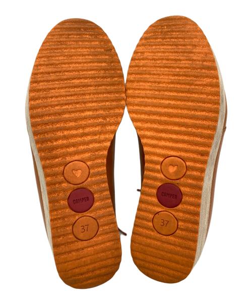 CAMPER（カンペール）CAMPER (カンペール) LAIKAシューズ ブラウン サイズ:37の古着・服飾アイテム