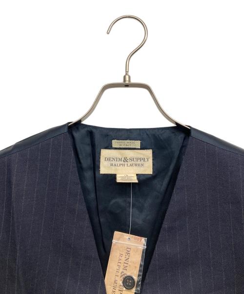 Denim & Supply Ralph Lauren（デニム＆サプライ ラルフローレン）DENIM & SUPPLY RALPH LAUREN (デニム＆サプライ ラルフローレン) ベスト ネイビー サイズ:Lの古着・服飾アイテム