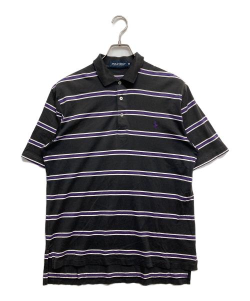POLO GOLF（ポロ ゴルフ）POLO GOLF (ポロ ゴルフ) ポロシャツ ブラック サイズ:Mの古着・服飾アイテム