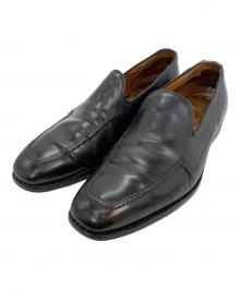 Crockett & Jones（クロケット＆ジョーンズ）の古着「AMERSHAMローファー」｜ブラック