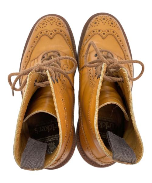 Tricker's（トリッカーズ）Tricker's (トリッカーズ) レースアップブーツ ブラウン サイズ:9 1/2の古着・服飾アイテム