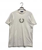 FRED PERRYフレッドペリー）の古着「Tシャツ」｜ホワイト